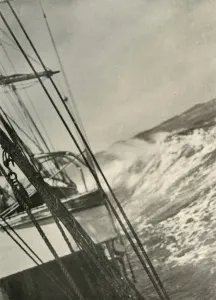 Ernest Shackleton Photos Impressions: Mountainous Seas, c1908, (1909)