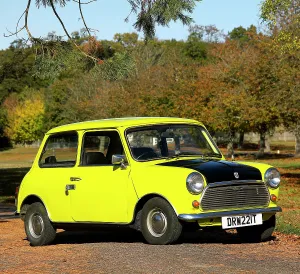 Classic Automobile Design Impressions: Mr.Bean's Mini from the tv programme of the same name