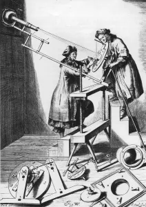 Solar Eclipse Impressions: Observing a solar eclipse, 1673