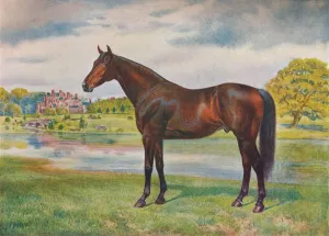 British Thoroughbred Horses Impressions: Persimmon, c1905 (c1910)
