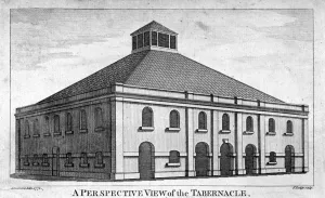 British Christian Buildings Impressions: Perspective view of Whitefields Tabernacle, Moorfields, London, 1772. Artist: J Lodge