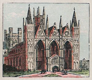 Peterborough Cathedral Impressions: Peterborough, c1910