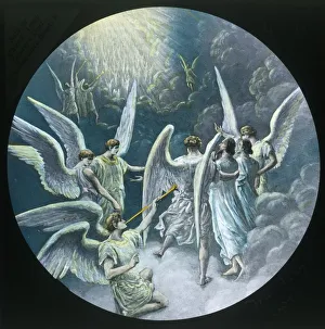 John Bunyan Art Impressions: The Pilgrims ascend, c1910. Creator: Unknown
