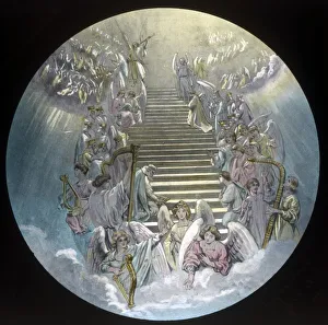 John Bunyan Art Impressions: Pilgrims before the Throne, c1910. Creator: Unknown