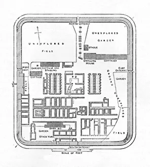 Images datées du 21 mai 2018: Plan de Bremenium, 1902.