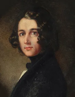 Images Liées Impressions: Portrait de Charles Dickens (Détail), 1843. Créateur : Gillies, Margaret (1803-1887).