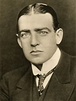 British Explorers In Antarctica Impressions: Portrait of E. H. Shackleton, c1905, (1909). Artist: George Charles Beresford