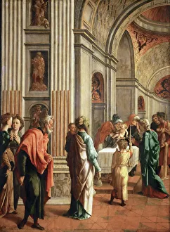 Early Netherlandish Paintings Impressions: The Presentation in the Temple