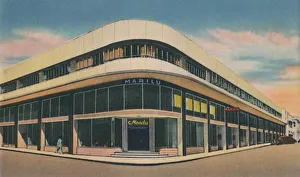 South American Buildings Impressions: Progreso Building, Barranquilla, c1940s