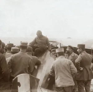 First World War Flight Impressions: Returning from a mission, c1914-c1918