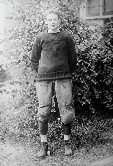 American Football Player Impressions: Robert Kent Gooch, between c1910 and c1915. Creator: Bain News Service