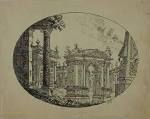 Old World Architecture Impressions: Roman Edifices, n.d. Creator: Unknown