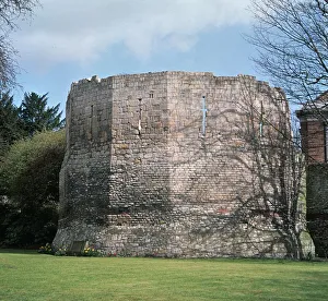 Yorkshire Historical Sites Impressions: A Roman multangular tower, 3rd century