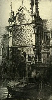 Rose Window Architecture Impressions: The Rose Window, 1908. Creator: Unknown