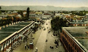 British India Architecture Impressions: Sadder Bazaar, Rawalpindi, c1918-c1939. Creator: Unknown