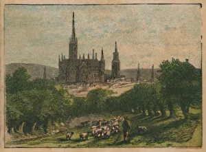 Salisbury Cathedral Impressions: Salisbury, c1910. Creator: Unknown
