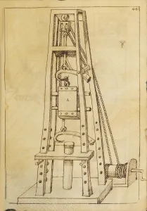 Civil Engineering History Impressions: The Santini Codex, Between 1480 and 1530. Creator: Anonymous master ()