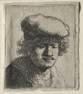 Baroque Painting Techniques Impressions: Self-Portrait with Cap Pulled Forward, c