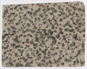 Antique Artwork Impressions: Sheet with an overall splotchy pattern, 19th century. Creator: Anon