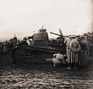 World War One Military Equipment Impressions: Small tank, c1914-c1918