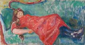 Edvard Munch Norway Impressions: On the Sofa