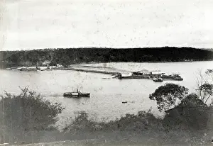 Steamboat Transportation History Impressions: The Spit, c1910. Creator: Unknown