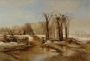 Russian Countryside Landscape Impressions: Spring day