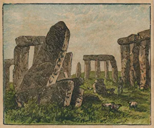 Prehistoric Sites UK Impressions: Stonehenge, c1910. Creator: Unknown