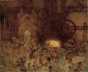 Allegory And Literature Prints Impressions: Study for The Age of Reason