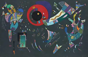 Expressionnisme Abstrait Impressions: Étude pour Autour du cercle, 1940