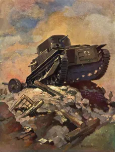 Un Char, vers 1930. Créateur : Inconnu.