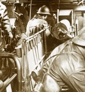 World War I Tanks Impressions: Tank interior, c1914-c1918