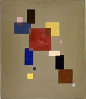 Wassily Kandinsky Impressions: Treize rectangles, 1930.
