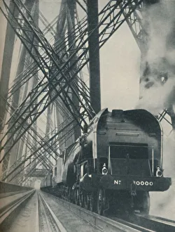 Steam Locomotive Photography Impressions: Four Hundred Tons of Train Pulled By A Leviathan, c1935. Artist: Global Photographic Union
