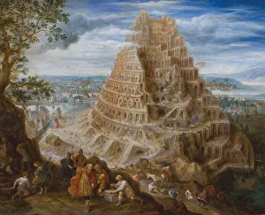Impressions de La Tour de Babel. Collection privée Lucas Van Valckenborch Impressions: La Tour de Babel