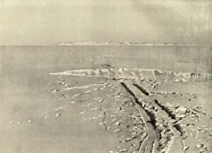 Ernest Shackleton Impressions: A Typical Crevasse on Level Surface, c1908, (1909)