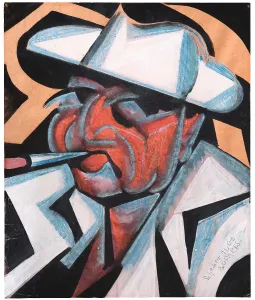 Modern Portrait Art Impressions: Untitled, c1930. Creator: Scheiber, Hugo (1873-1950)