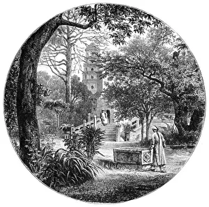 Queen Victoria Illustration Impressions: View in Canton, 1900