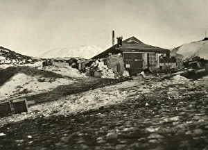 Ernest Shackleton Expedition Impressions: Another View of the Hut in Summer, c1908, (1909)