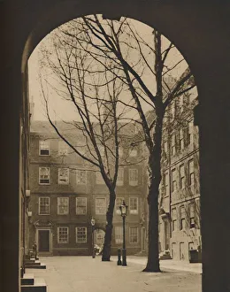 London Architectural Features Impressions: A Vision of Early Spring Within The Temple, c1935. Creator: Donald McLeish