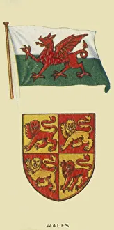 Welsh Flag Impressions: Wales, c1935. Creator: Unknown