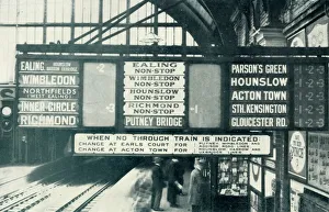 Angleterre Impressions: Où Voulez-Vous Aller ?, 1922. Créateur : Inconnu.