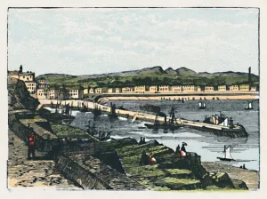 English Harbour Scene Impressions: Weymouth, c1910