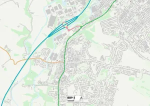 Plan de Pendle BB9 5