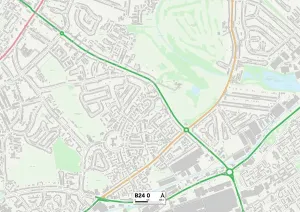 Birmingham B24 0 Carte