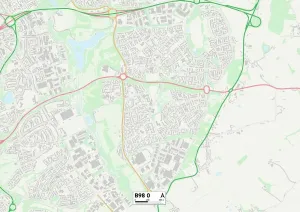 B - Birmingham Impressions: Redditch B98 0 Carte