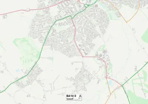 BA - Bain Impressions: Carte de Localisation de BA Bath, BA14 0 BA14 0 (BA - Bath)