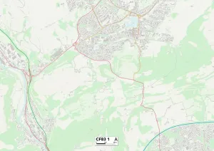 CF - Cardiff Impressions: Caerphilly CF83 1 Carte