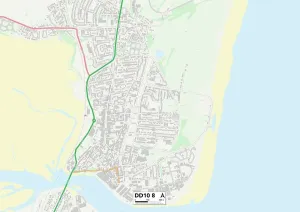DD - Dundee Impressions: Angus DD10 8 Carte