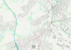 Doncaster DN4 0 Carte